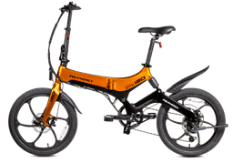 MS ENERGY eBike i20 Orange Black thumbnail 3